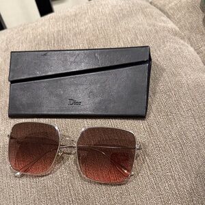Dior Women's Sunglasses - Red Gradient
missing the glasses cloth